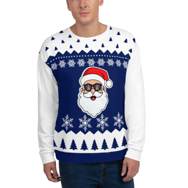 Herren Sweatshirt Weihnachtsmann