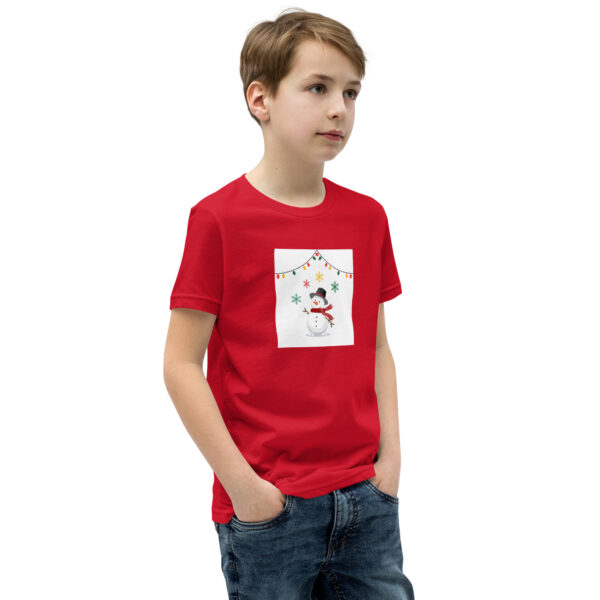 Jugendliche T-Shirt Schneemann